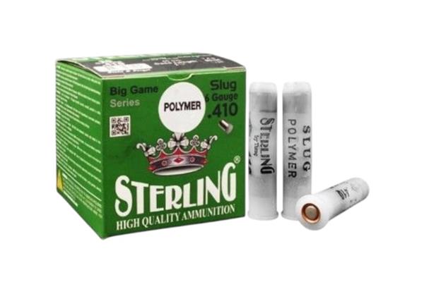 STERLİNG 36 CAL POLYMER SLUG TEK KURŞUN KOLİ BAZLI AV FİŞEKLERİ (500 ADET)